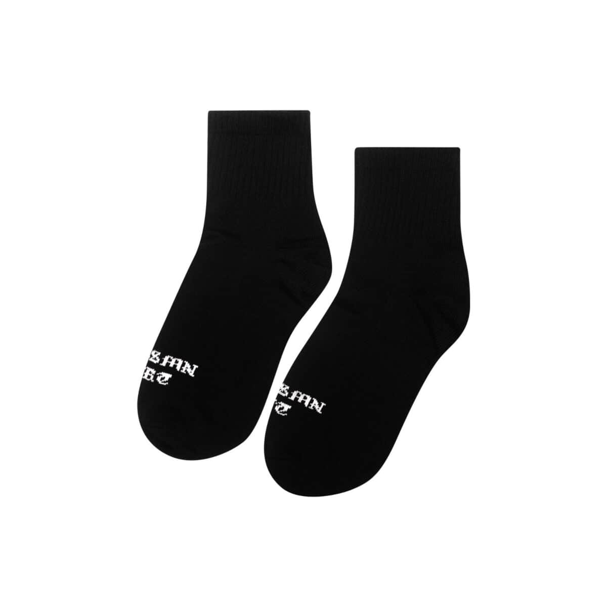 Socks Tyra Black  - Low Cut Thanksinsomnia