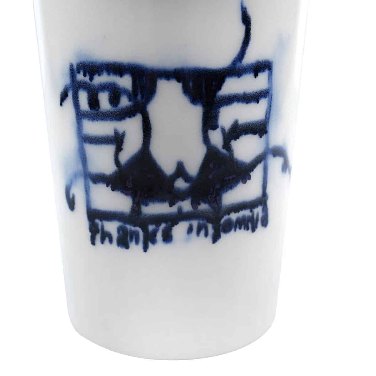 Ceramic Mug Sasha Thanksinsomnia - Gambar 2