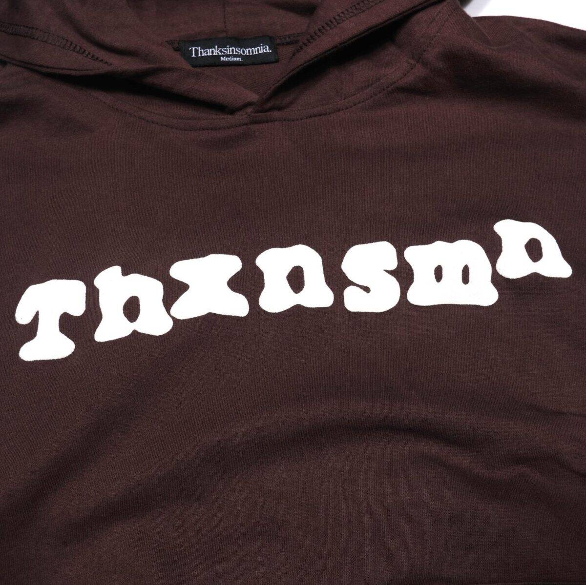 Hoodie Savirra Brown Thanksinsomnia - Gambar 3