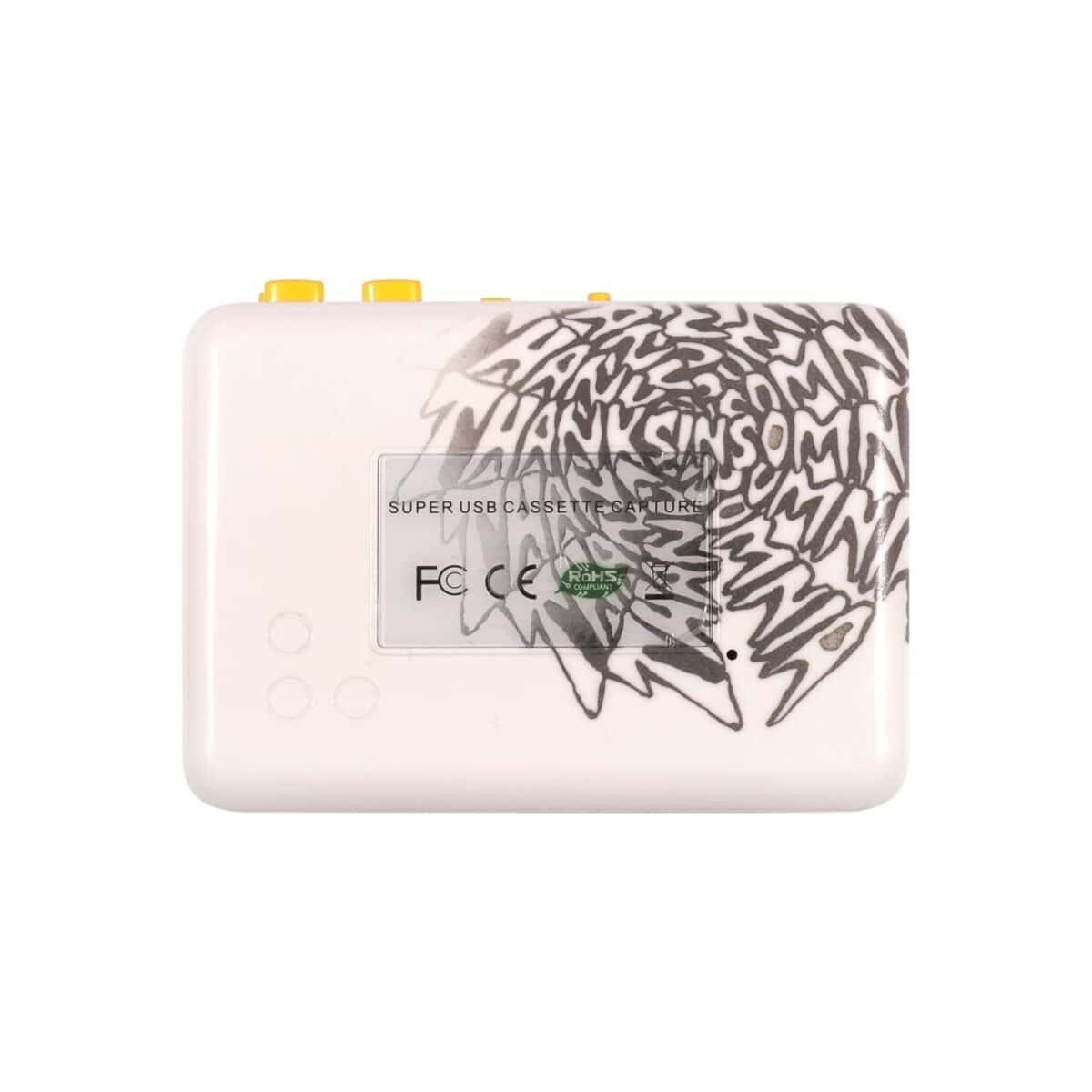 Cassette player with MP3 converter - Nivienne White Thanksinsomnia - Gambar 2