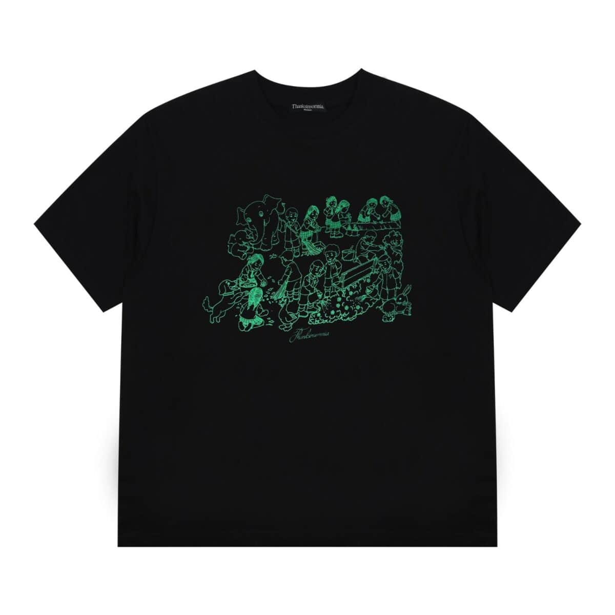 Tshirt Giula Black Thanksinsomnia