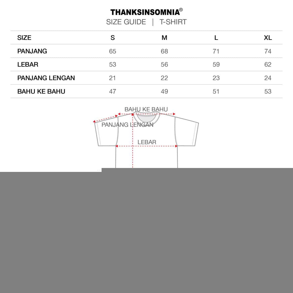 Tshirt Felyse Black Thanksinsomnia - Gambar 3
