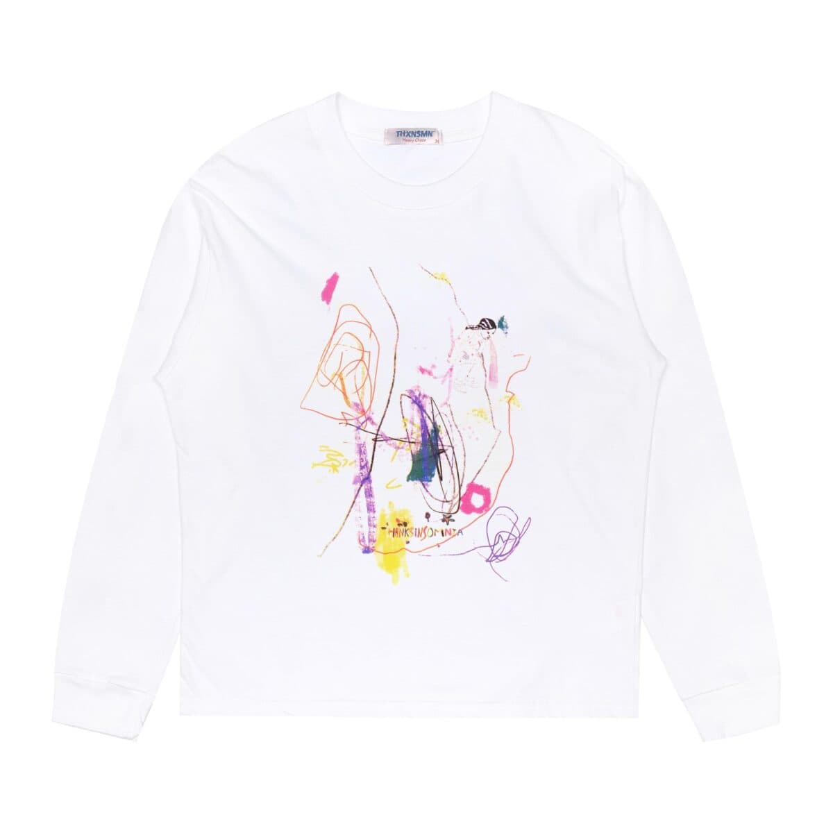 Long Sleeve Vivian White Thanksinsomnia