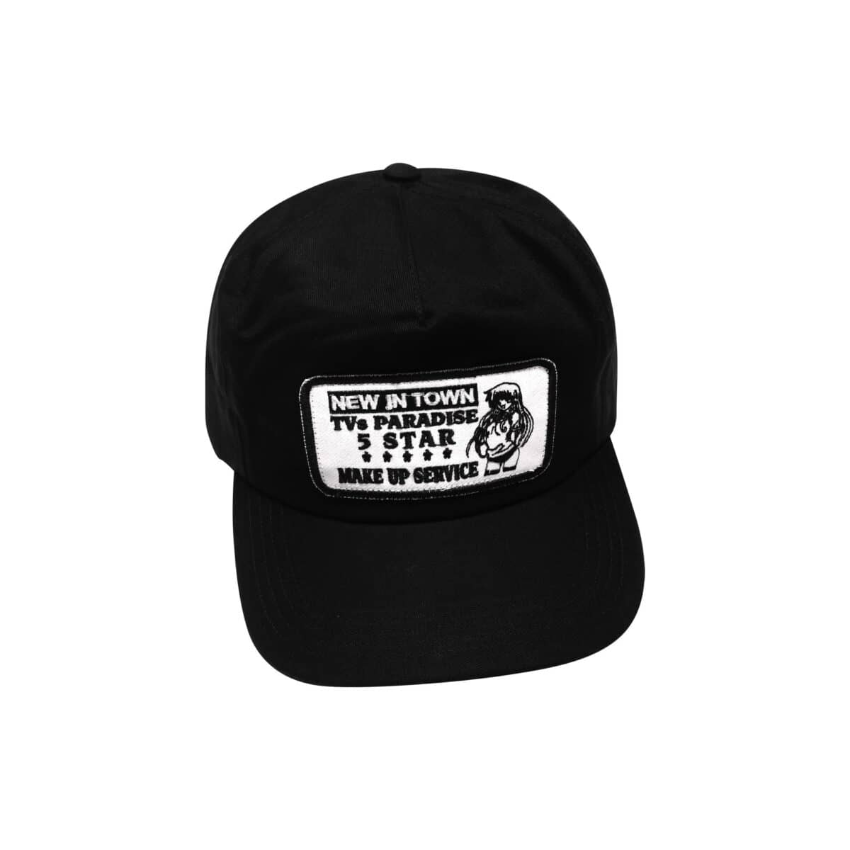 6 Panel Fiora Black Thanksinsomnia