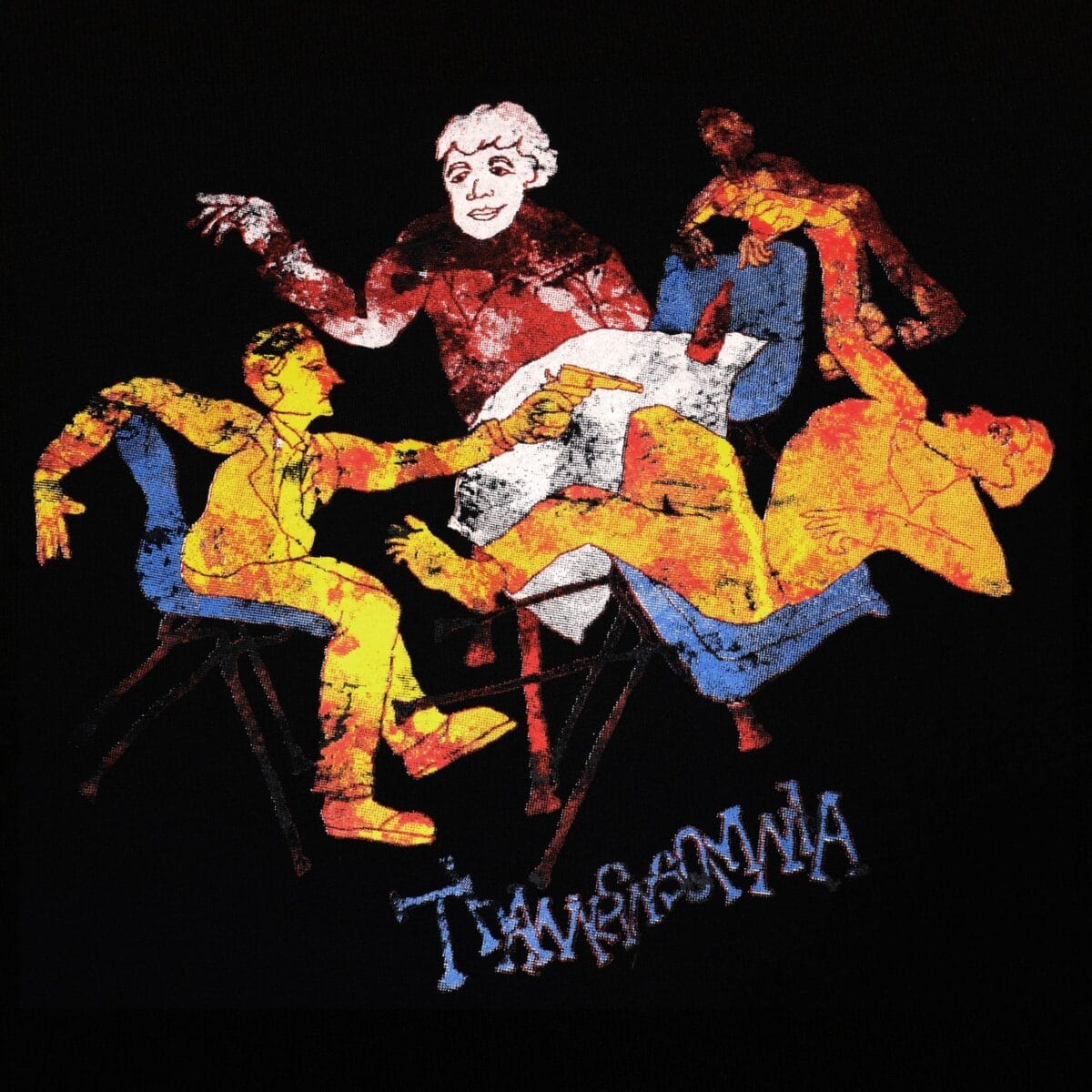 Tshirt Meelie Black Thanksinsomnia - Gambar 2