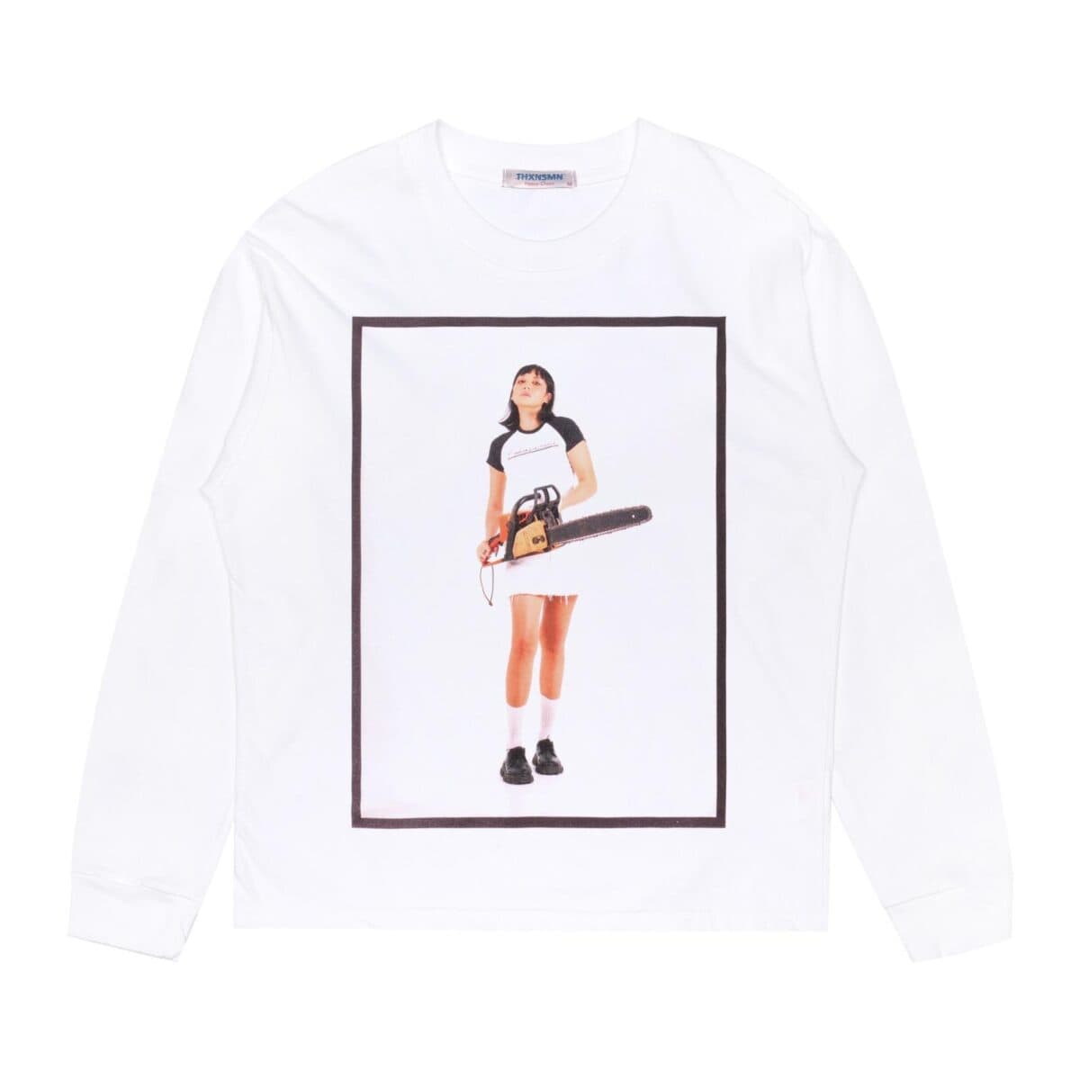 Long Sleeve Novella White Thanksinsomnia