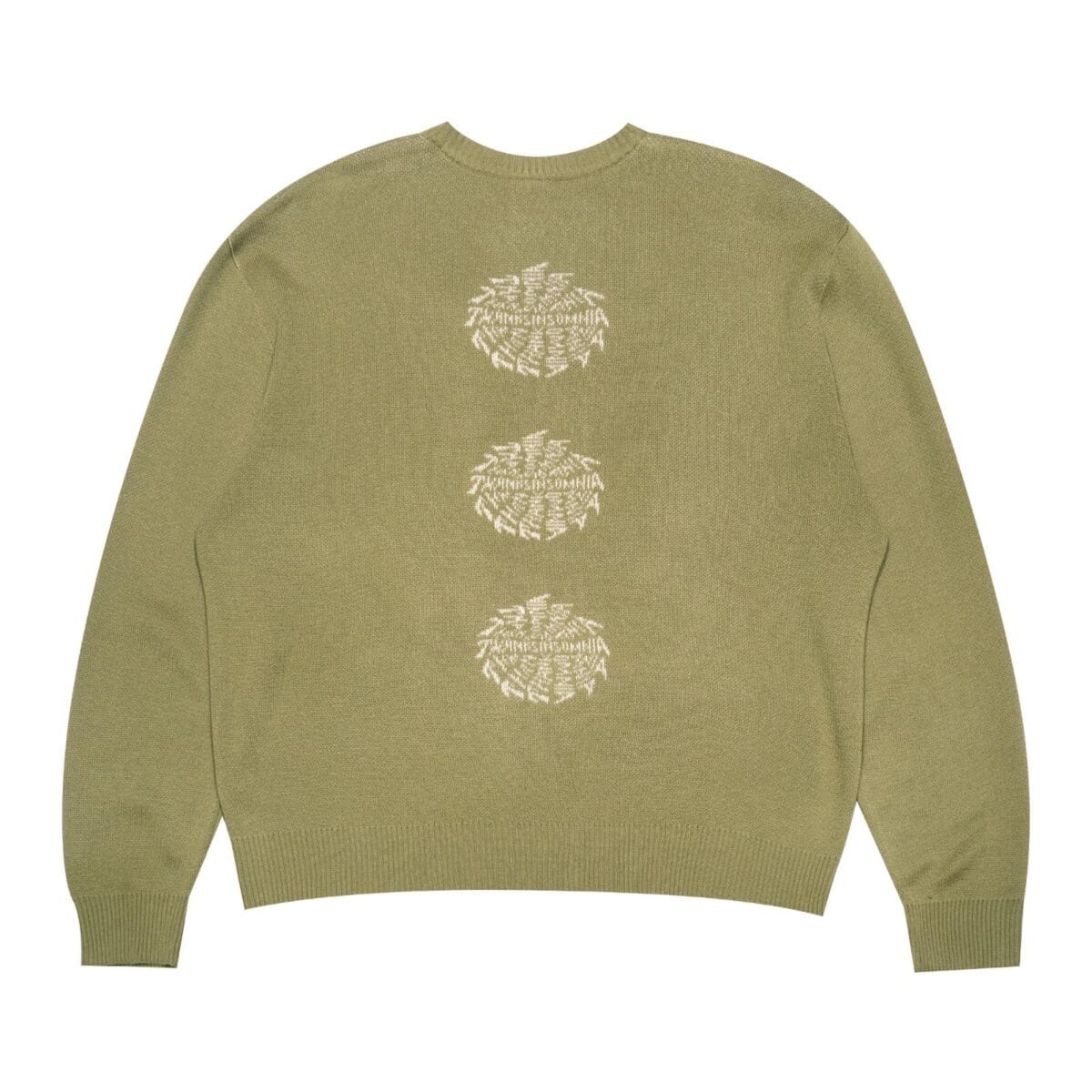 Sweater Nivienne Olive Thanksinsomnia - Gambar 2