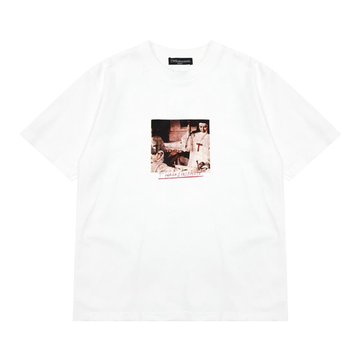 Tshirt Glorielle White Thanksinsomnia