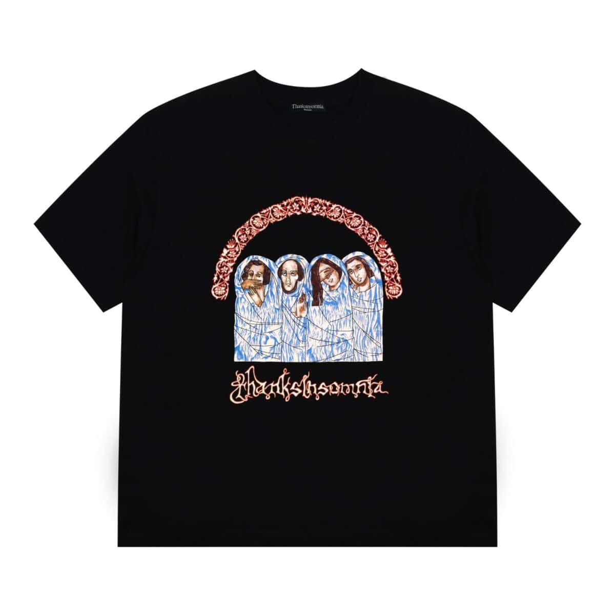Tshirt Hestia Black Thanksinsomnia