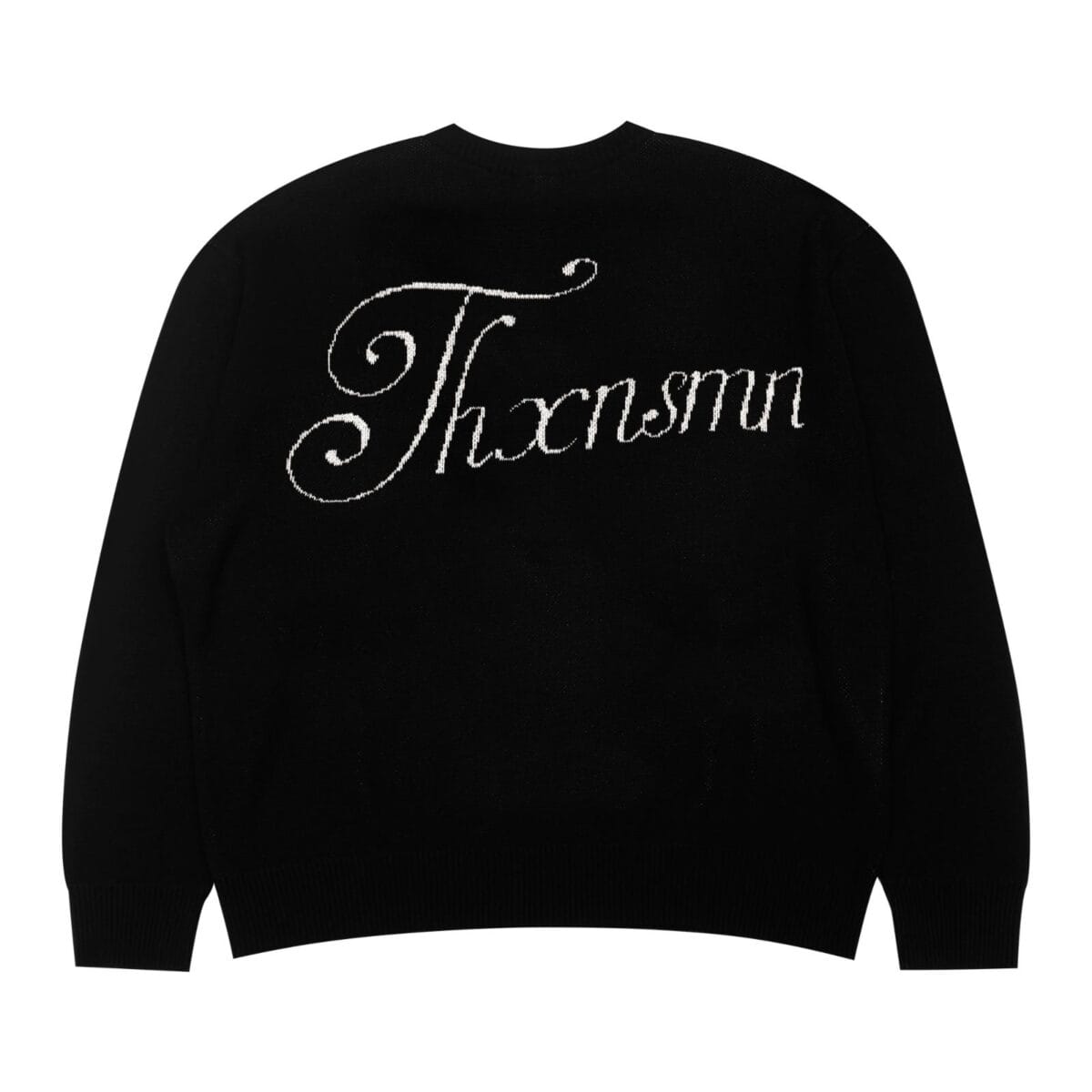 Sweater Sherla Black Thanksinsomnia - Gambar 2