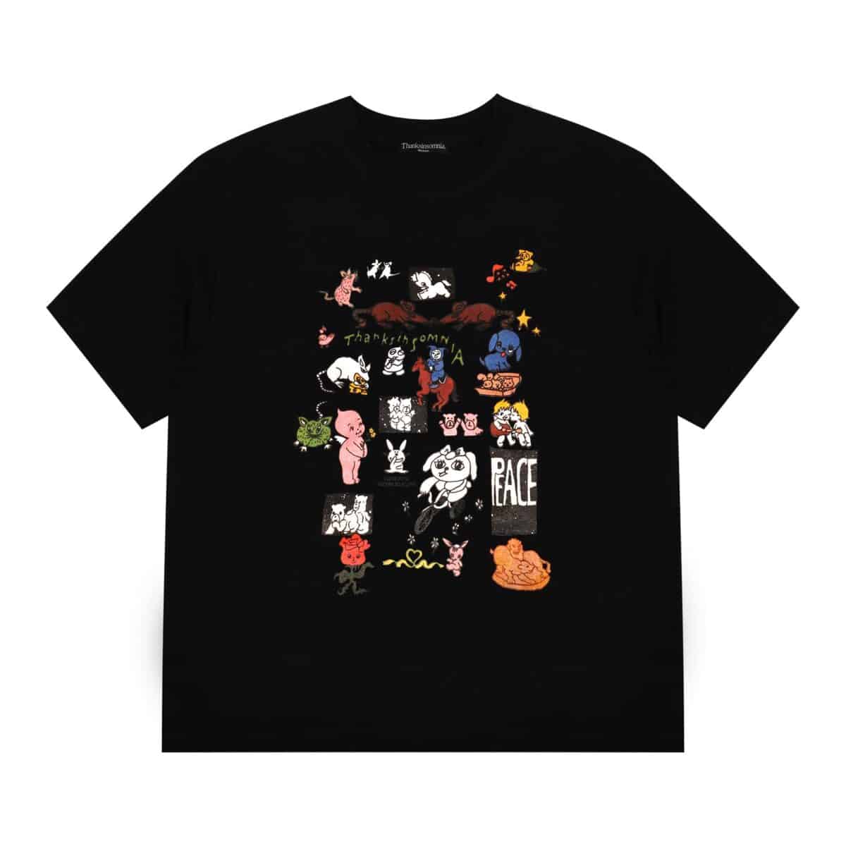 Tshirt Hyria Black Thanksinsomnia