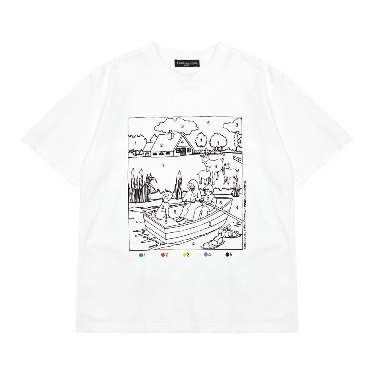 Tshirt Lorelle White Thanksinsomnia