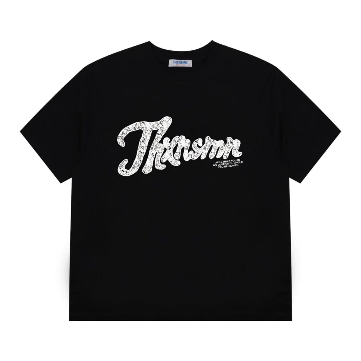 Tshirt Typo Tianna Black Thanksinsomnia