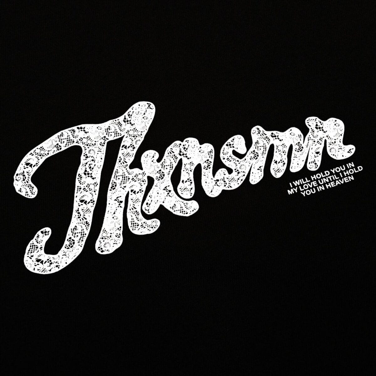 Tshirt Typo Tianna Black Thanksinsomnia - Gambar 2