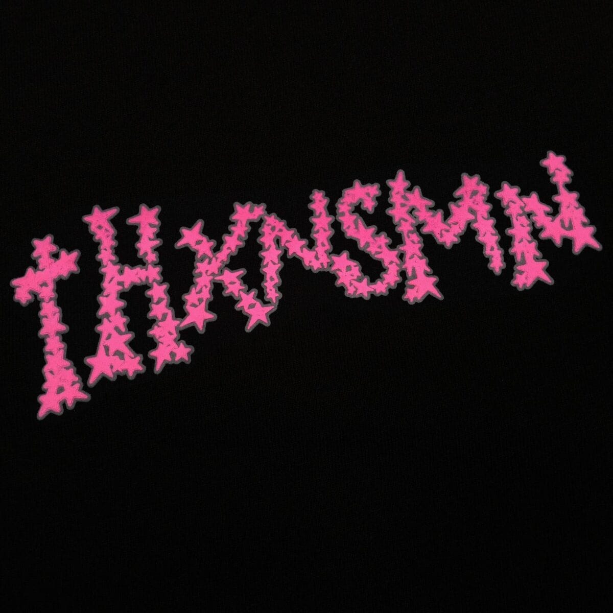 Tshirt Typo Sasha Black Thanksinsomnia - Gambar 2
