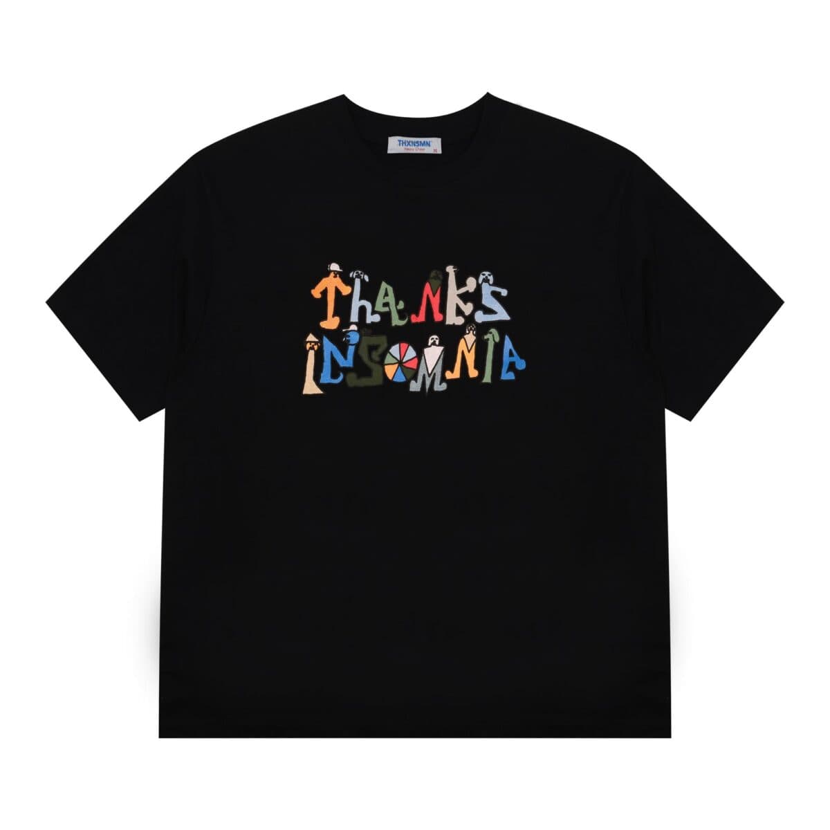Tshirt Typo Ramona Black Thanksinsomnia