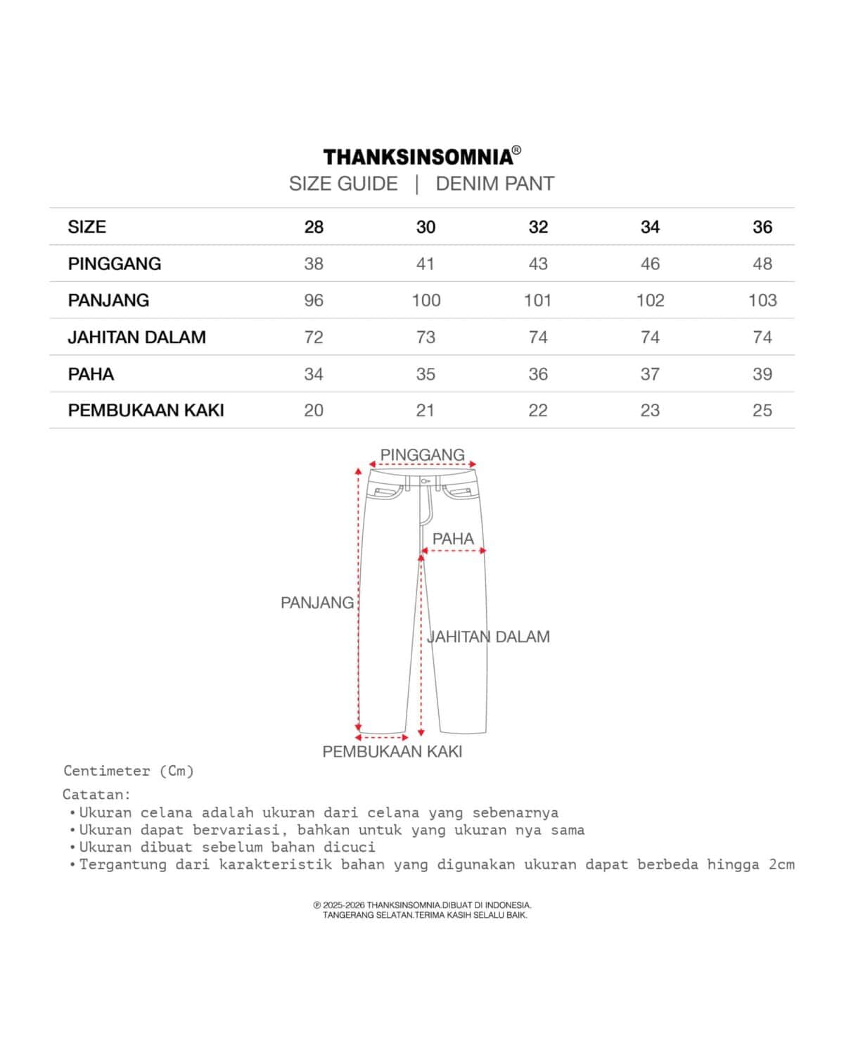 Denim Pants Draelle Fire Black Thanksinsomnia - Gambar 6