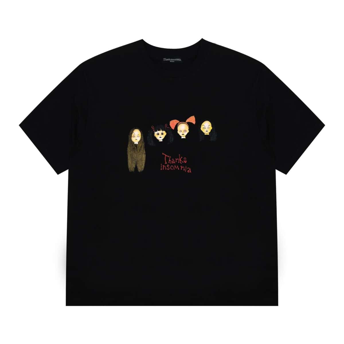 Tshirt Eliora Black Thanksinsomnia