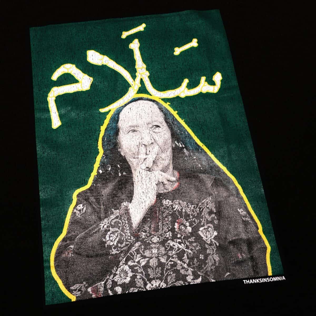 Tshirt Bellarin Black Thanksinsomnia - Gambar 2