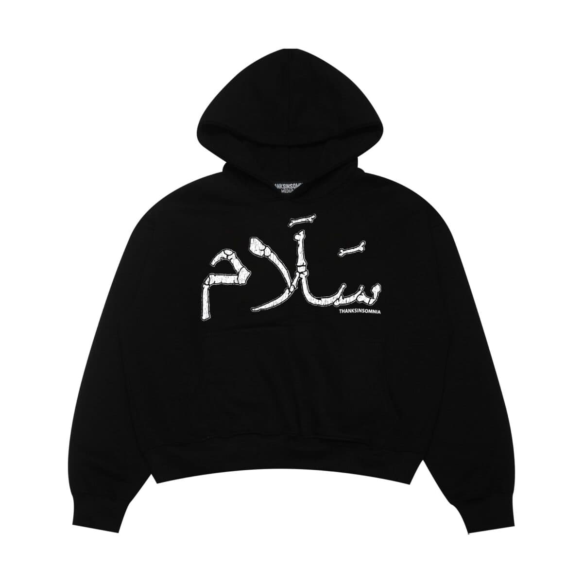 Hoodie Abrielle Black Thanksinsomnia