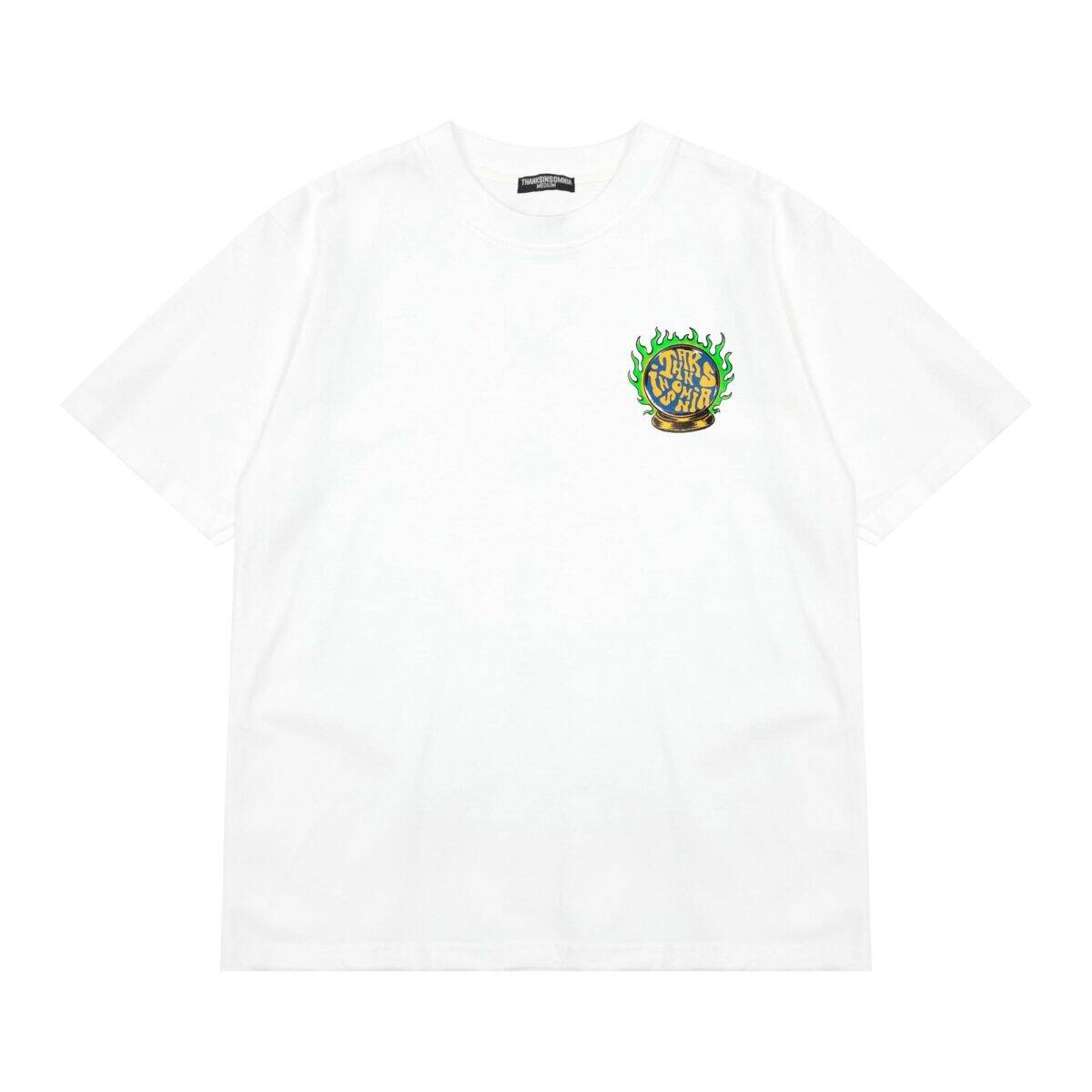 Tshirt Cynara White Thanksinsomnia - Gambar 2