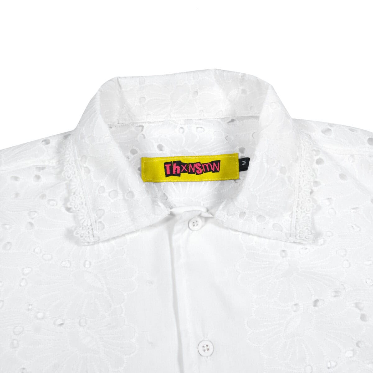 Long Shirt Fuchsia White Thanksinsomnia - Gambar 3