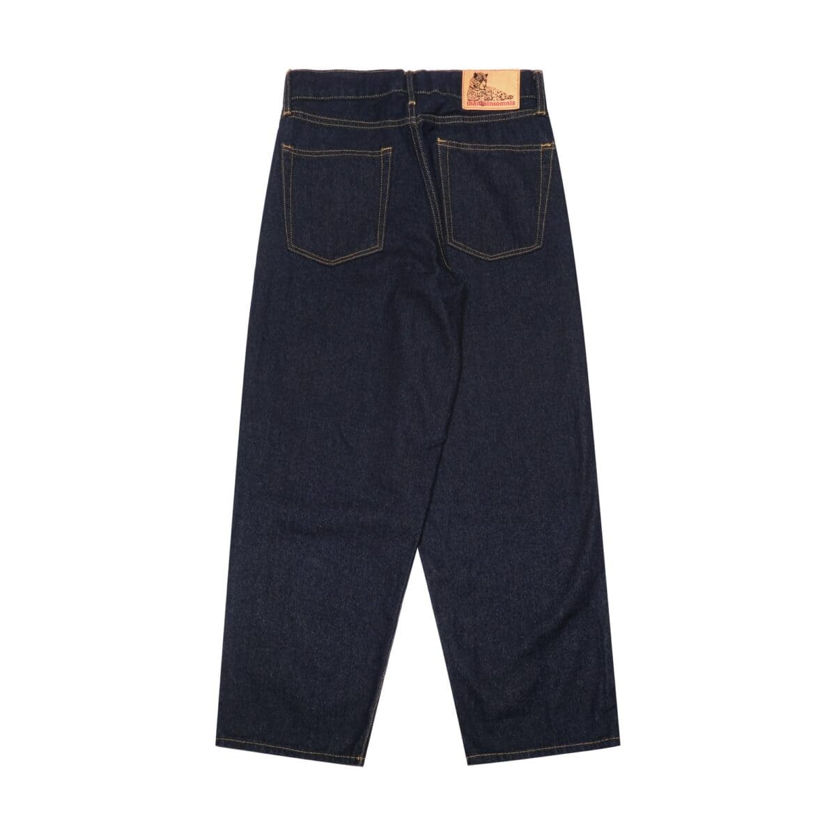 Denim Pants Draelle Arch Indigo Blue Thanksinsomnia - Gambar 2