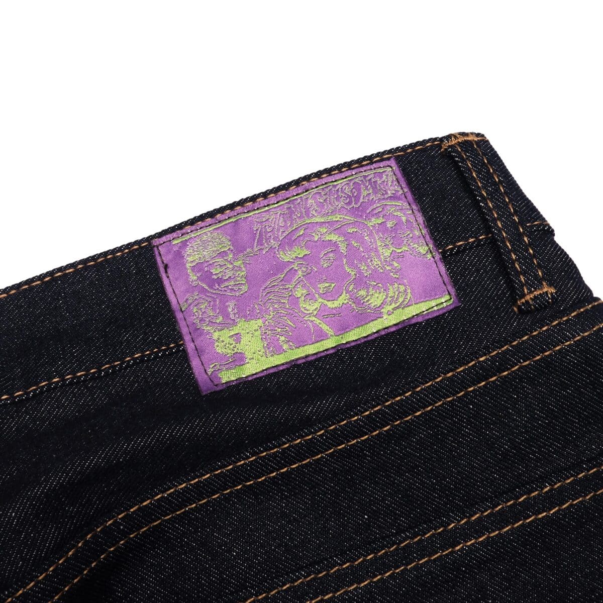 Denim Pants Ginna Type Indigo Blue Thanksinsomnia - Gambar 6