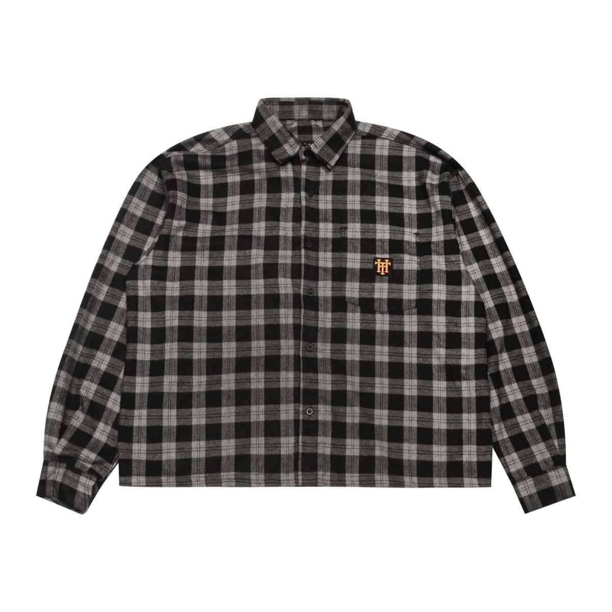 Flannel Shirt Devora Plaid Grey Thanksinsomnia