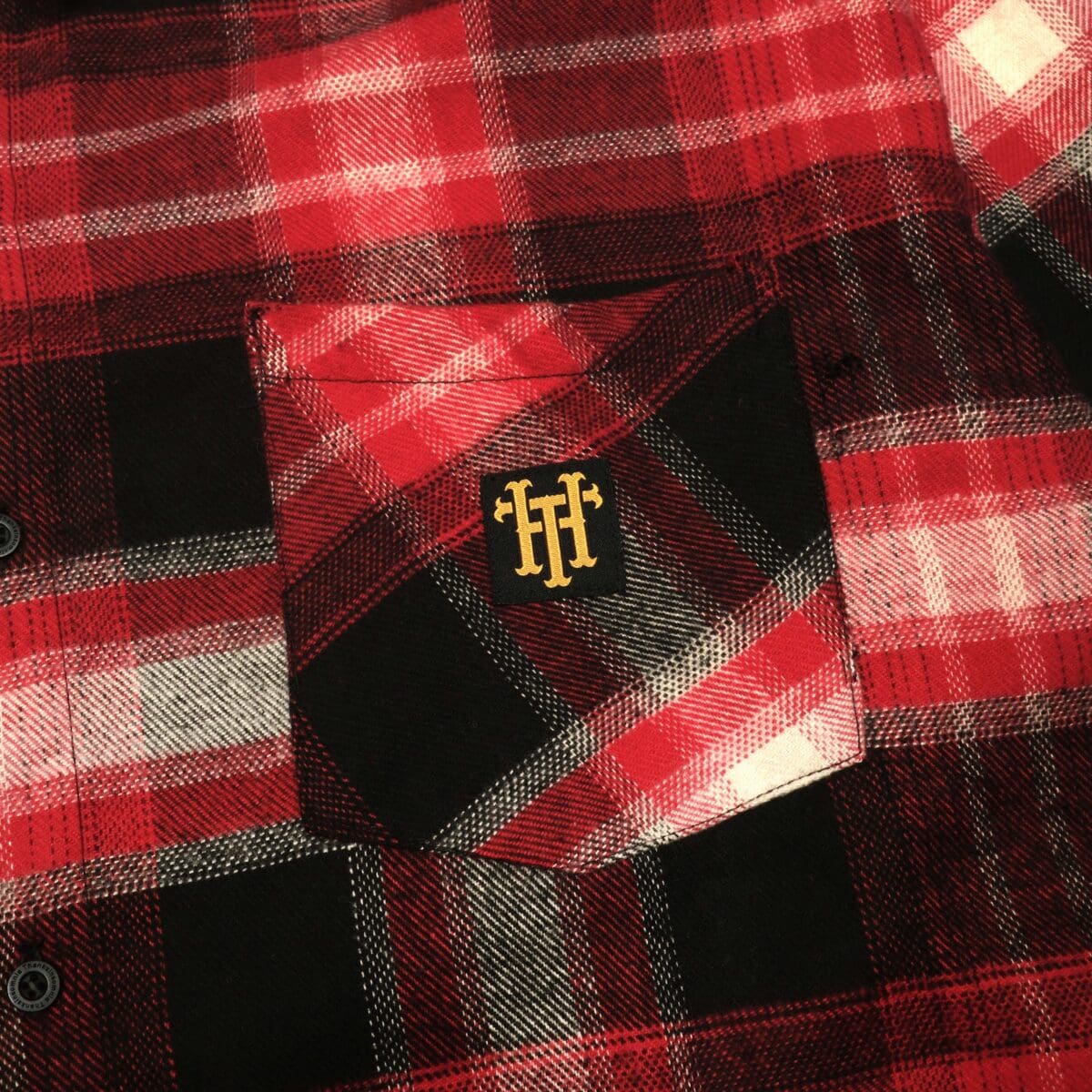 Flannel Shirt Devora Plaid Red Thanksinsomnia - Gambar 2