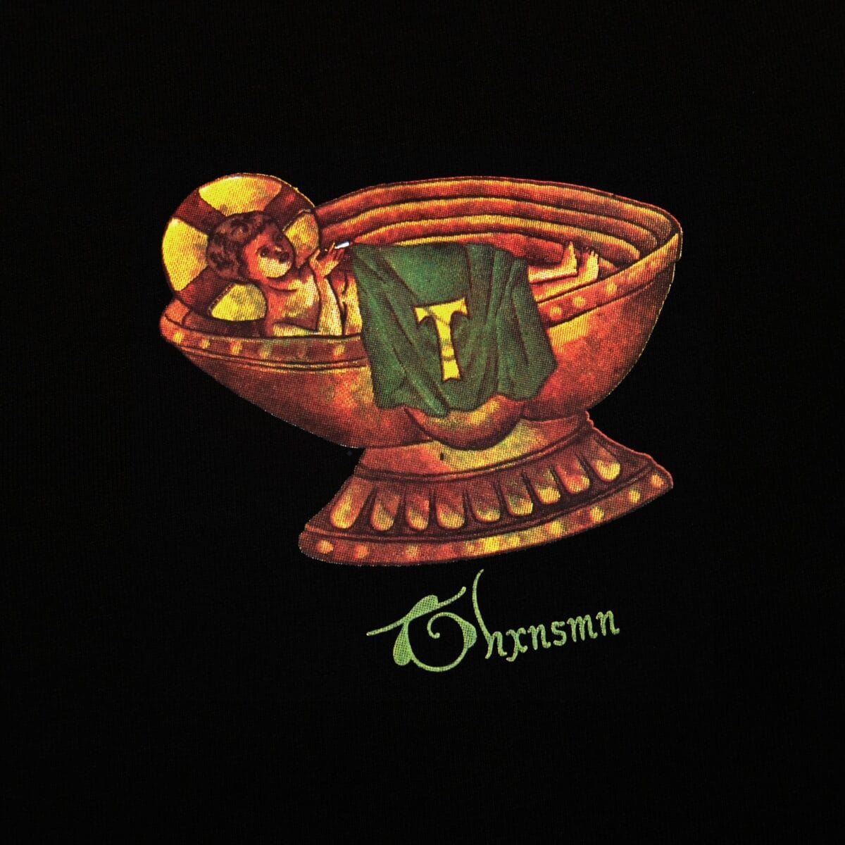 Tshirt Feyina Black Thanksinsomnia - Gambar 2