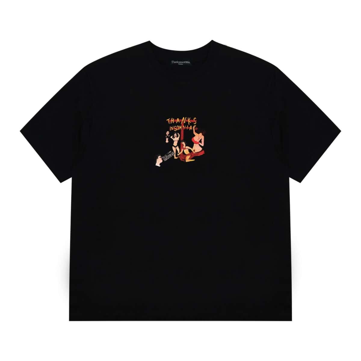 Tshirt Juva Black Thanksinsomnia