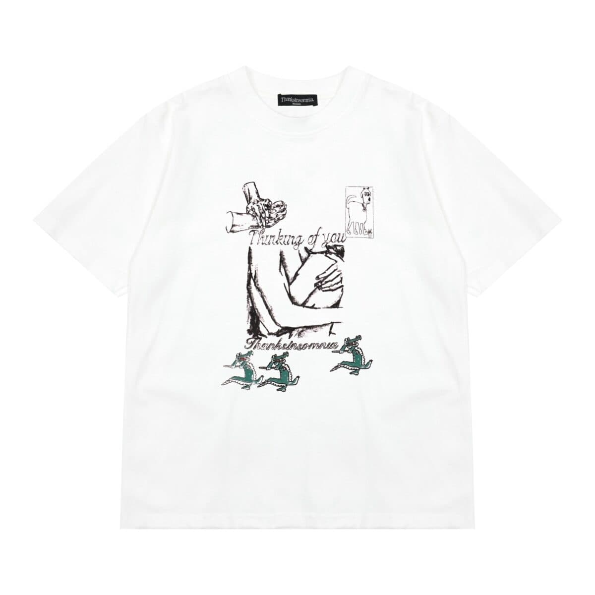 Tshirt Monaya White Thanksinsomnia
