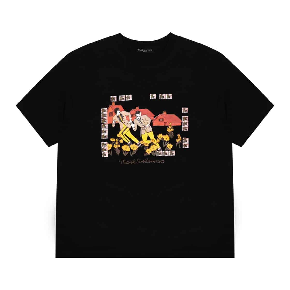 Tshirt Kerine Black Thanksinsomnia