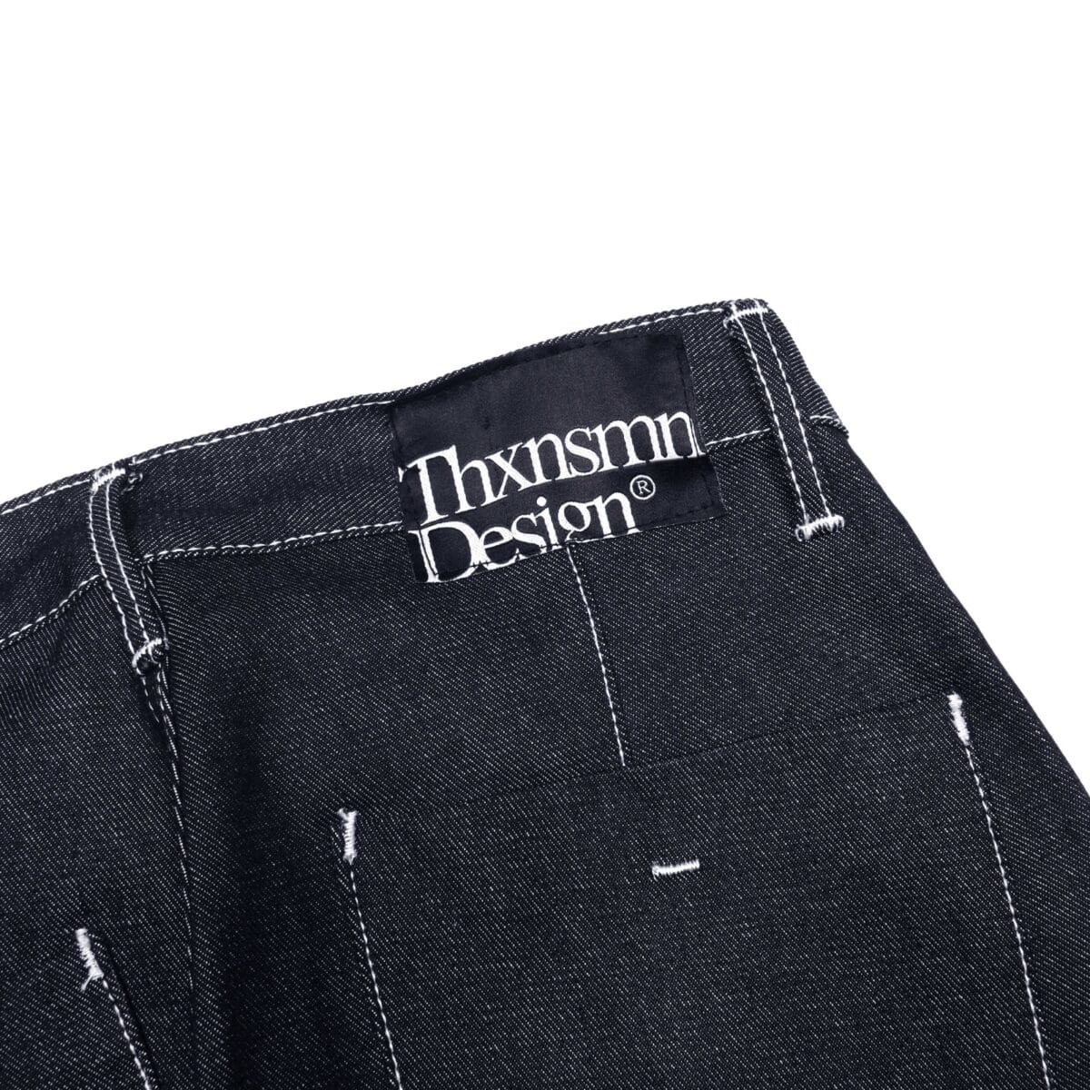 Denim Pants Maria Basic Indigo Blue Thanksinsomnia - Gambar 4