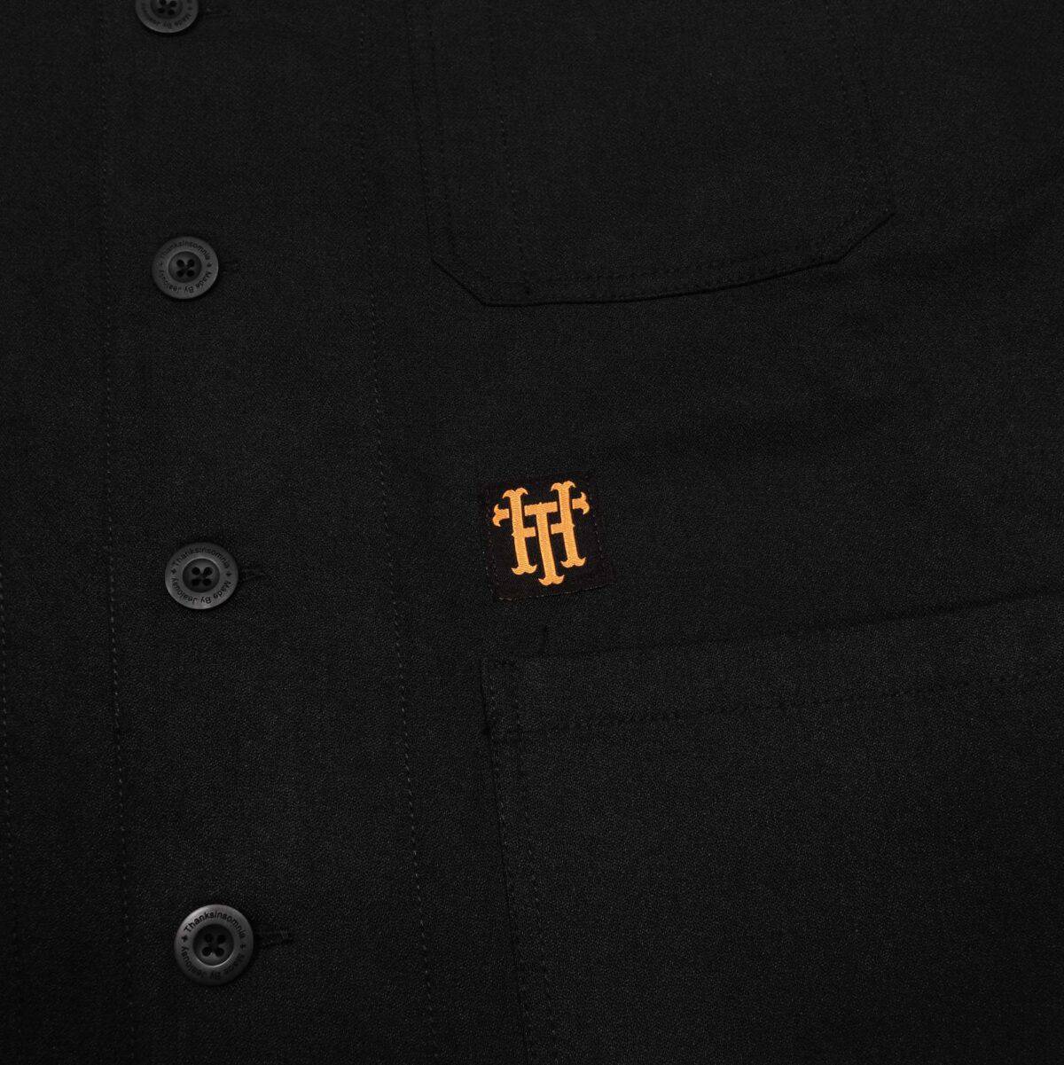 Jacket Destrine Black Thanksinsomnia - Gambar 2