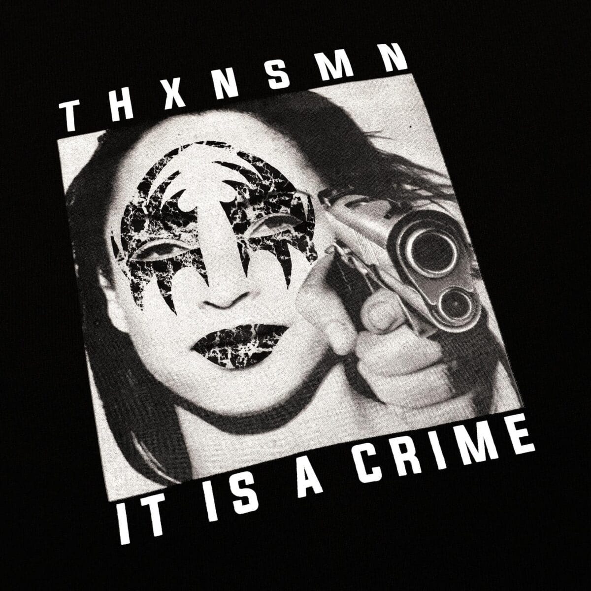 Tshirt Marisyl Black Thanksinsomnia - Gambar 2