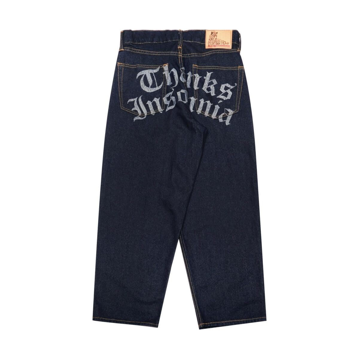 Denim Pants Draelle Scar Indigo Blue Thanksinsomnia