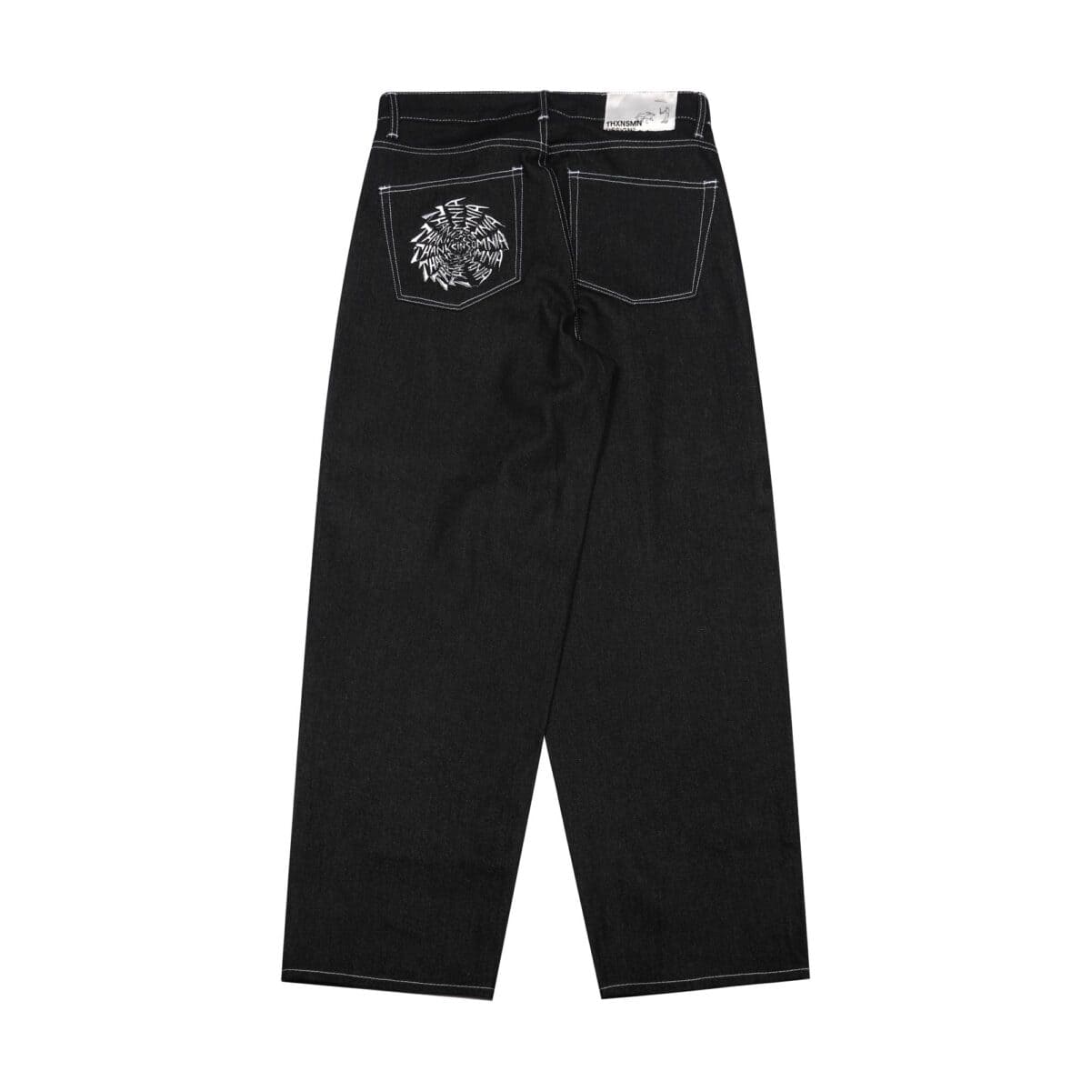 Denim Pants Ginna Spiral Indigo Blue Thanksinsomnia