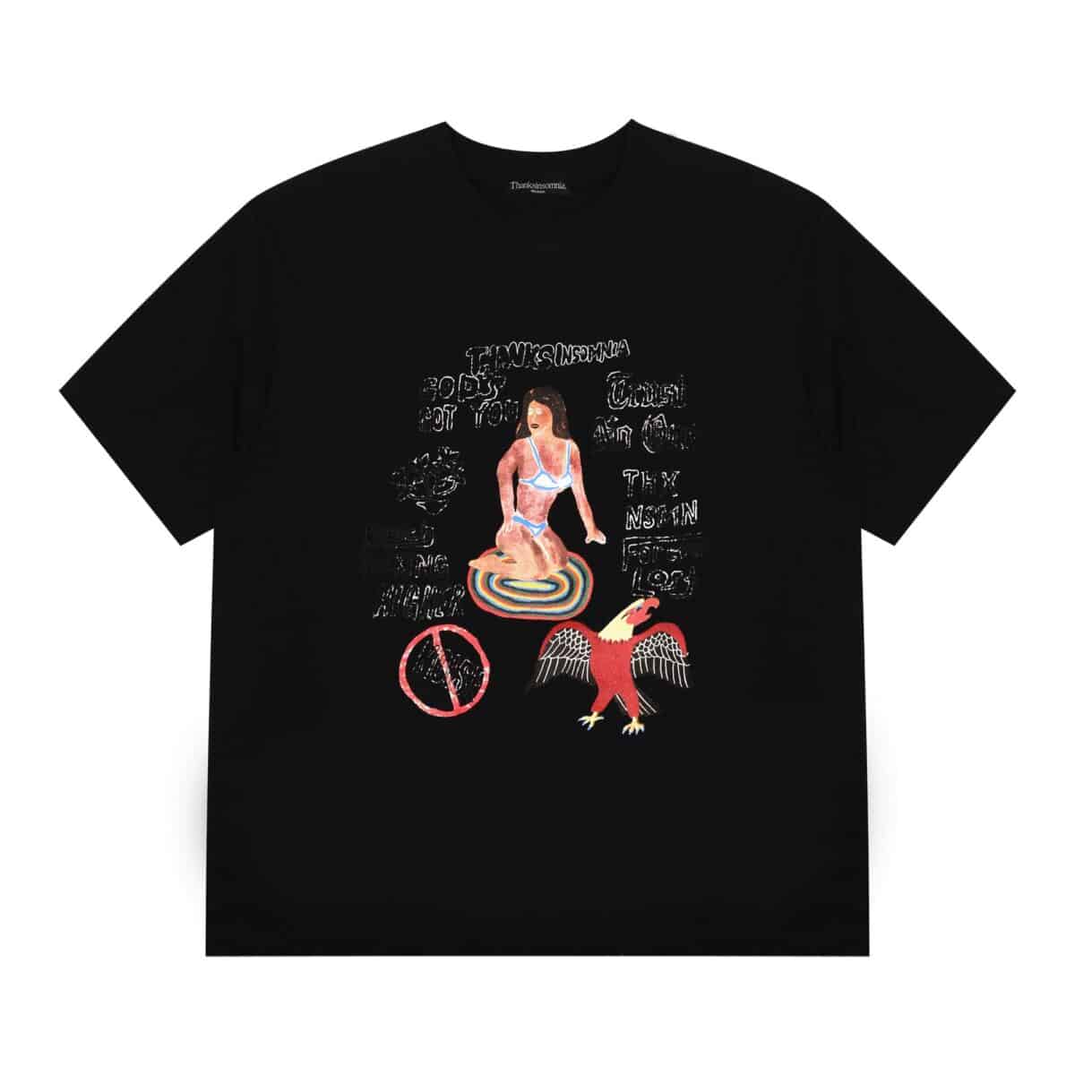Tshirt Gwenie Black Thanksinsomnia
