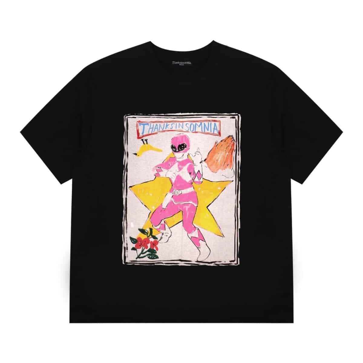 Tshirt Leovaine Black Thanksinsomnia