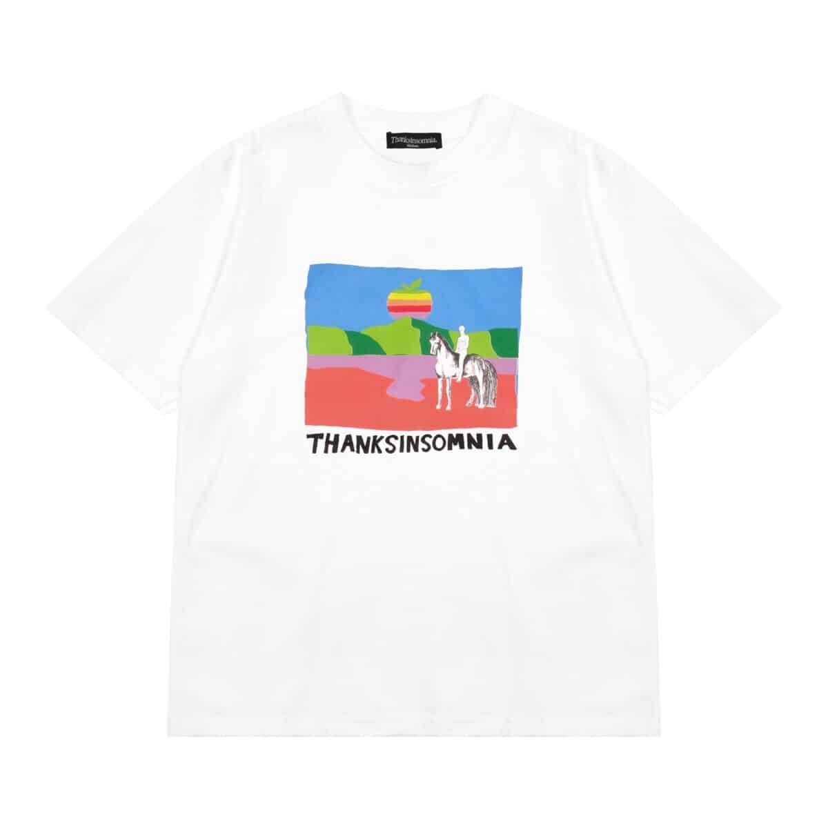 Tshirt Hanami White Thanksinsomnia