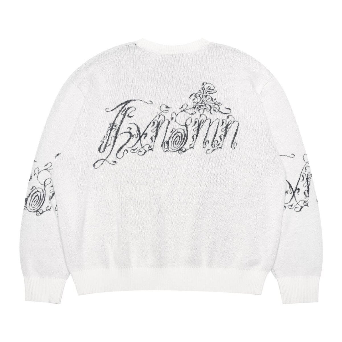 Sweater Ravelyn White Thanksinsomnia - Gambar 2