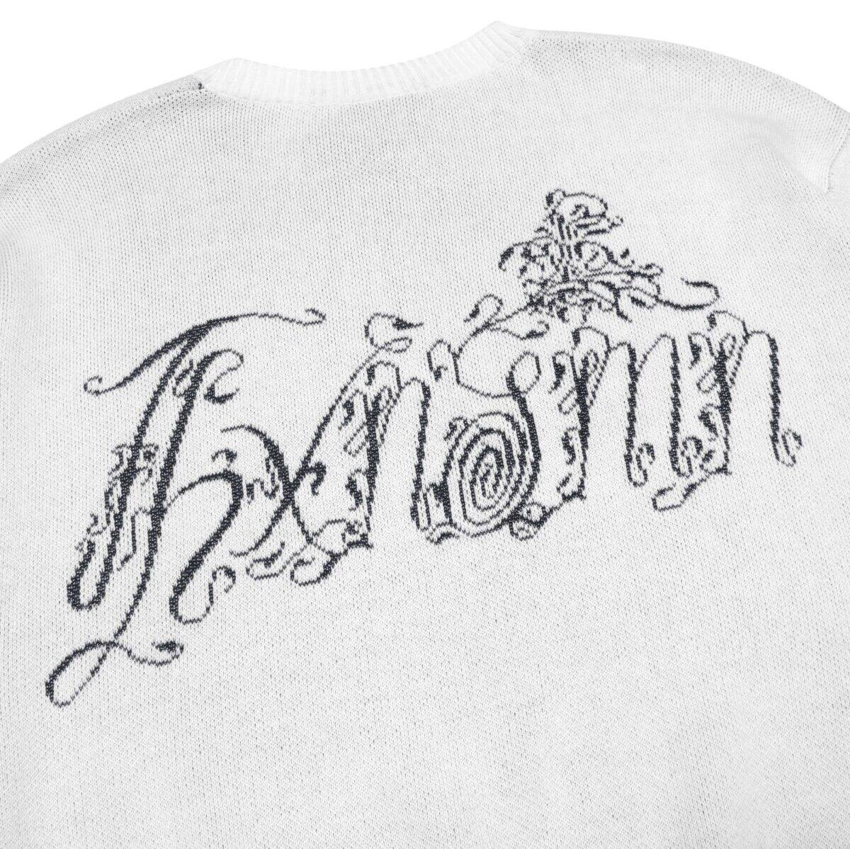 Sweater Ravelyn White Thanksinsomnia - Gambar 3