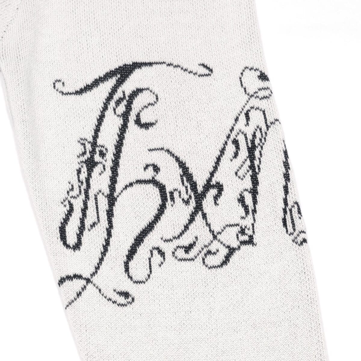 Sweater Ravelyn White Thanksinsomnia - Gambar 4