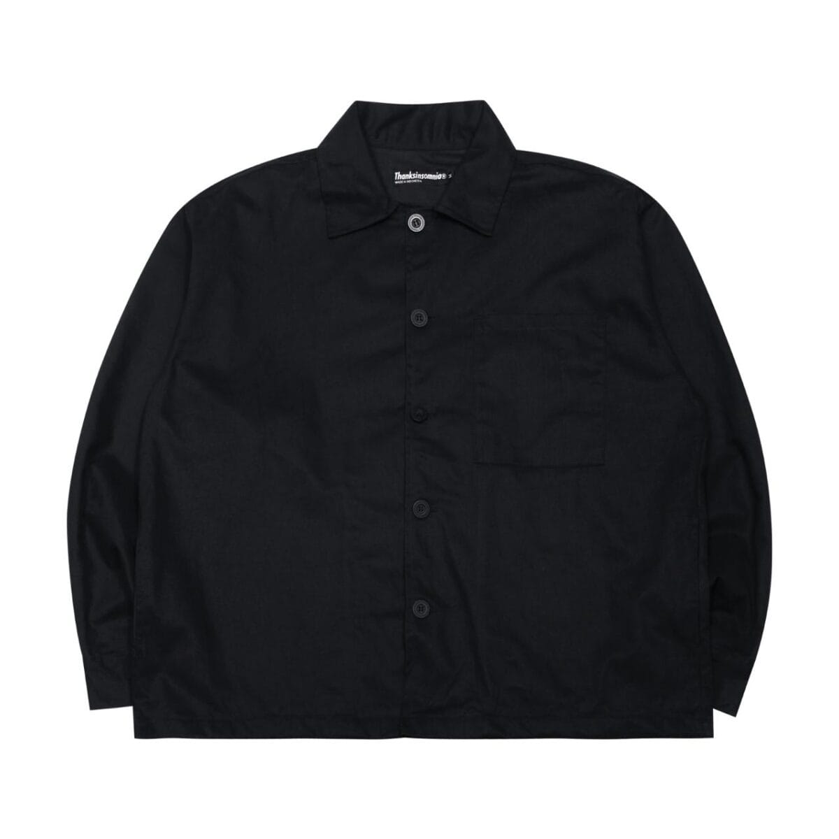 Long Shirt Daphne Black Thanksinsomnia