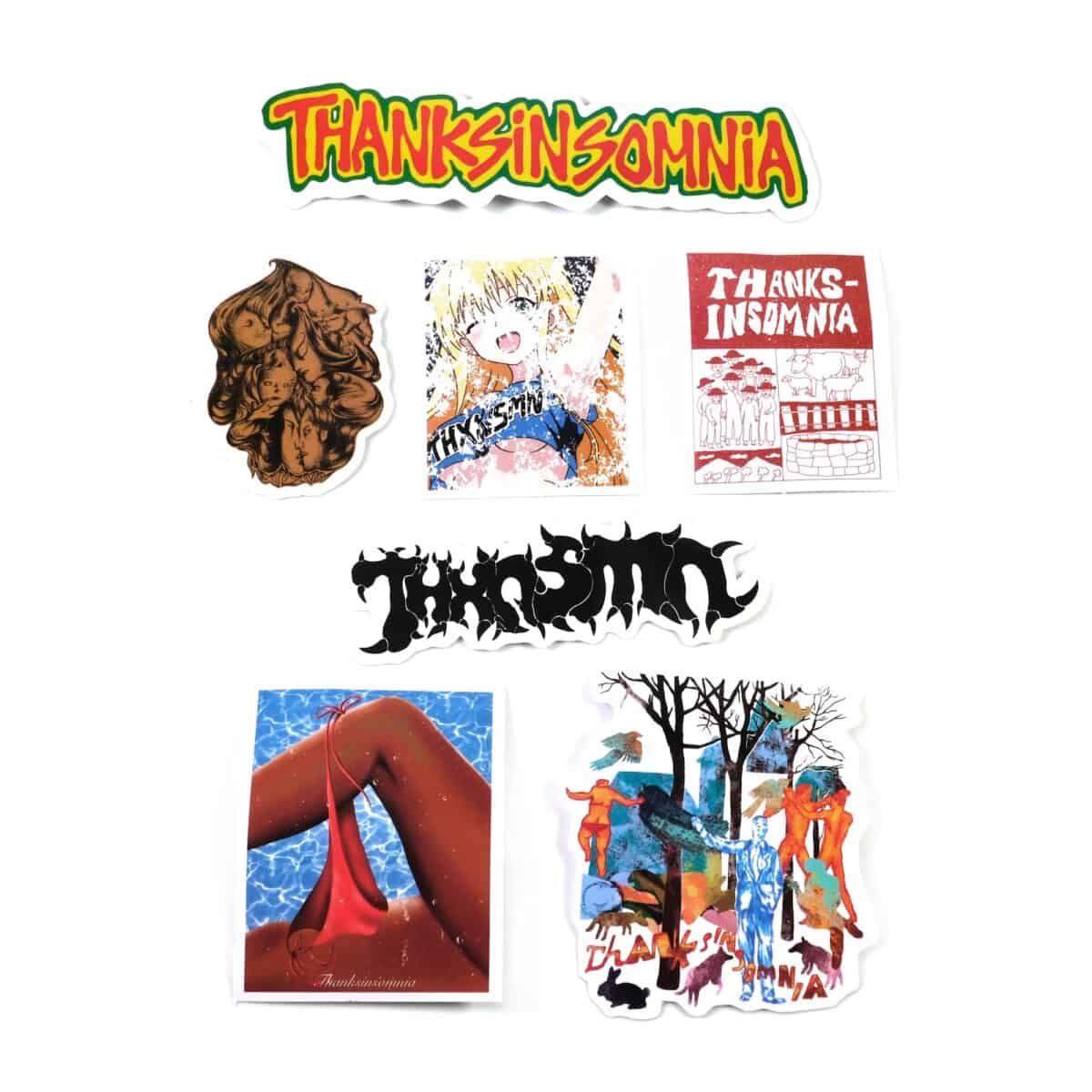 05 Sticker Pack Pebble Thanksinsomnia - Gambar 2