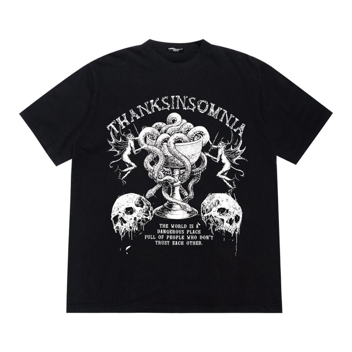 Tshirt Aelinor Black Thanksinsomnia