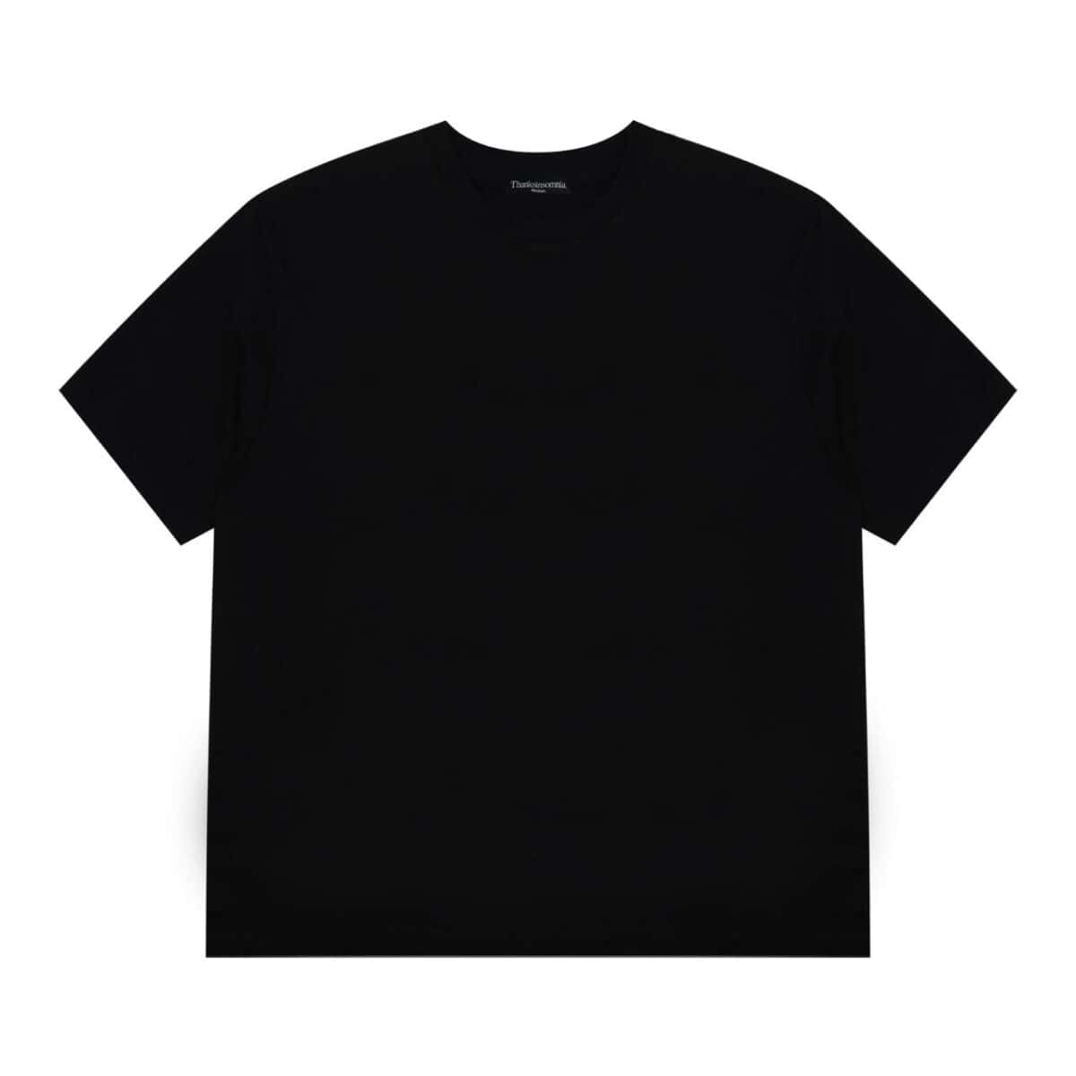 Tshirt Evaline Black Cotton 250 Gsm Thanksinsomnia - Gambar 2