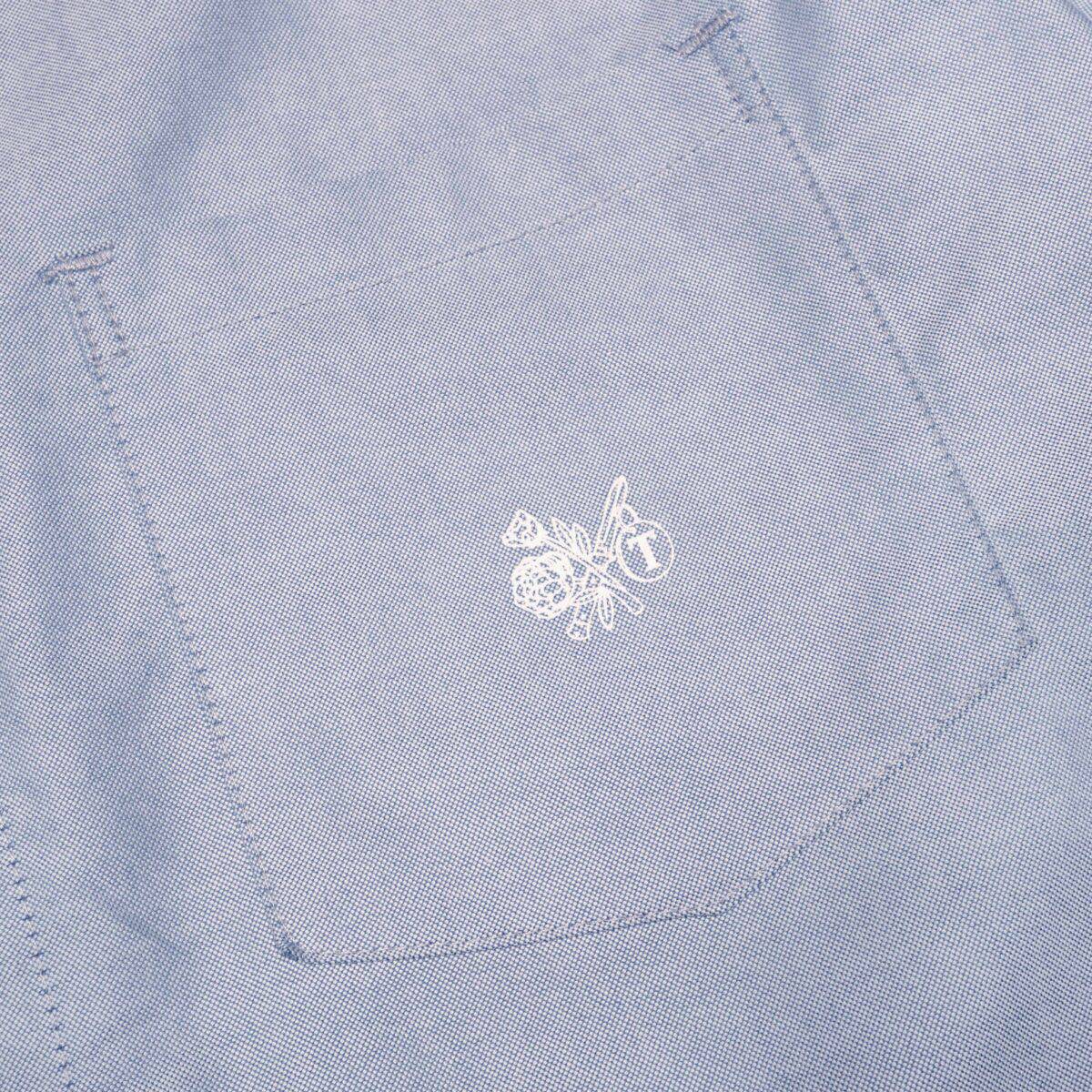 01 - Long Shirt Fauriel Light Blue Thanksinsomnia - Gambar 2